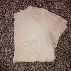 White pocket t-shirt